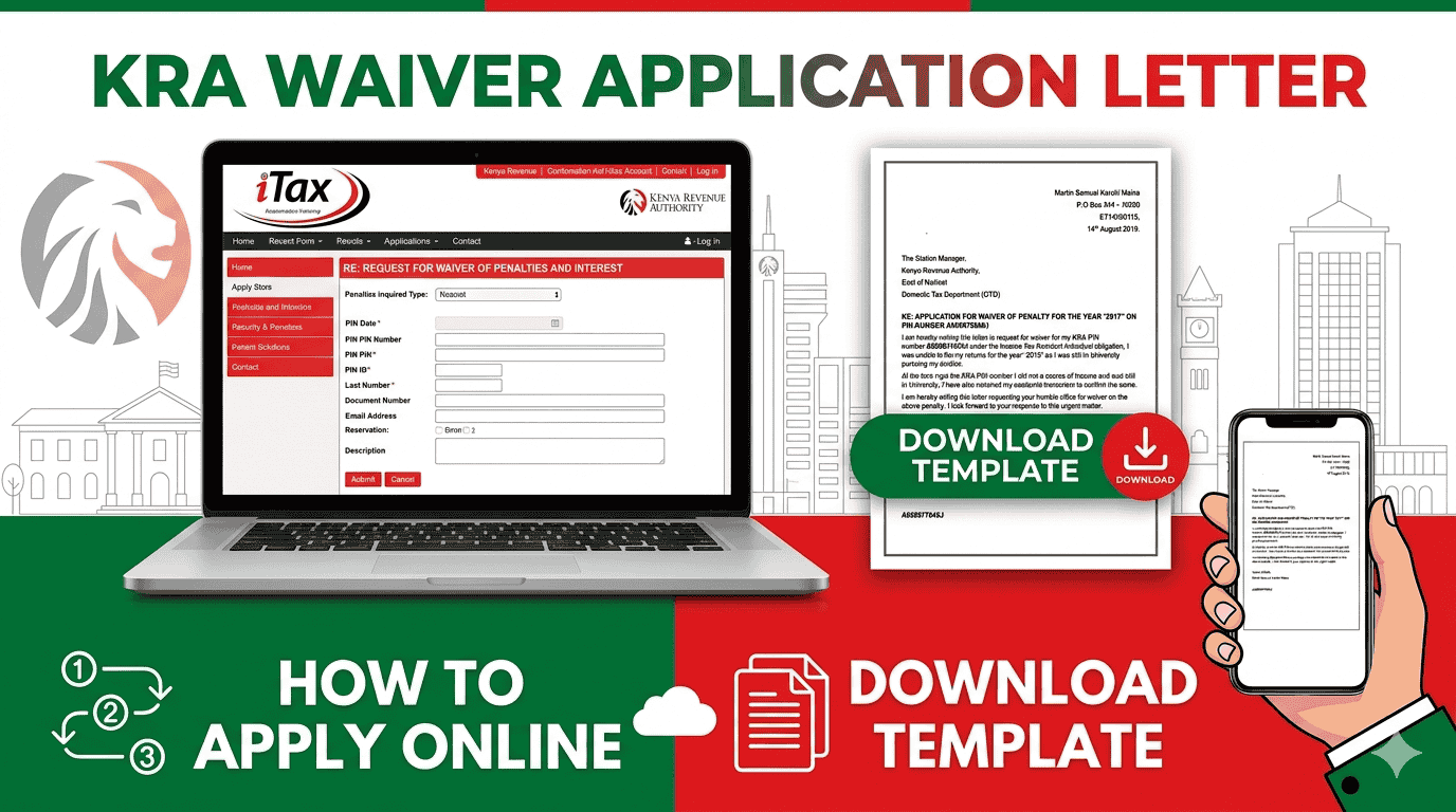 KRA Waiver Application Letter guide