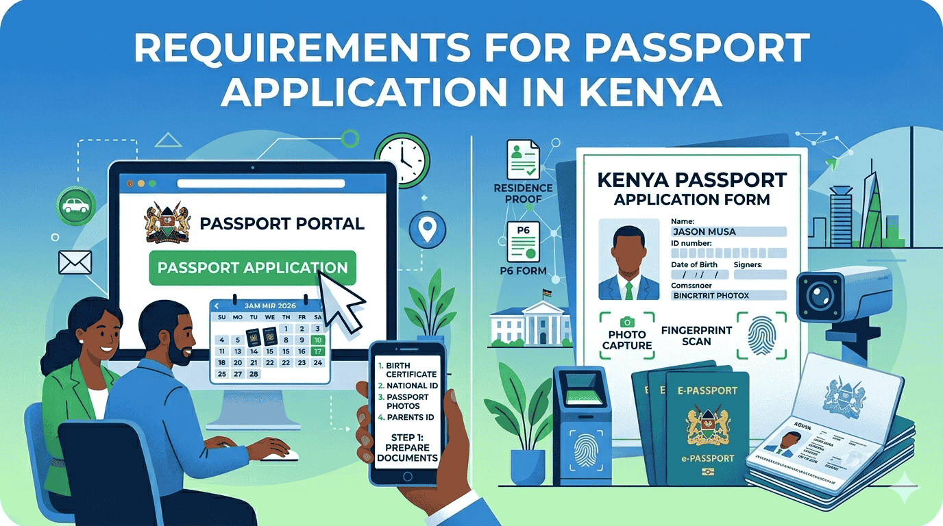 Requirements for Passport Application in Kenya