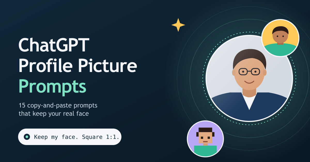 chatgpt profile picture prompts